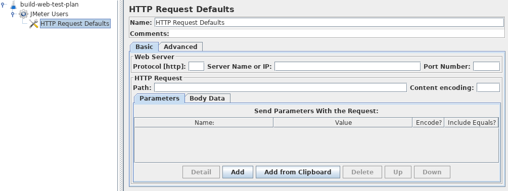 
Figure 5.3. HTTP Request Defaults