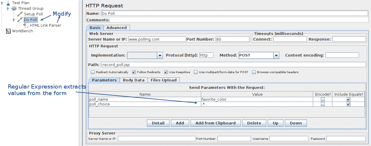 Figure 18 - Online Poll Example