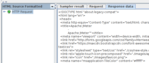 New formatted HTML source view