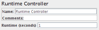 Screenshot for Control-Panel of Runtime Controller