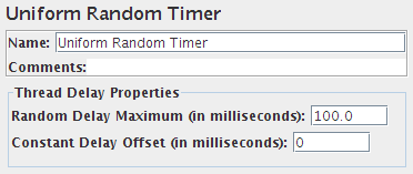 Screenshot for Control-Panel of Uniform Random Timer