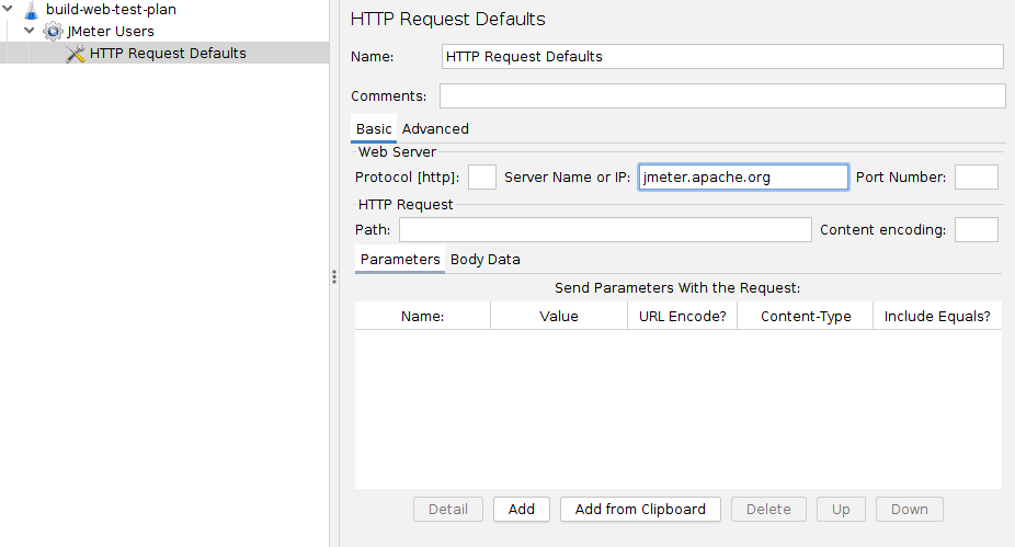 
Figure 5.4. HTTP Defaults for our Test Plan